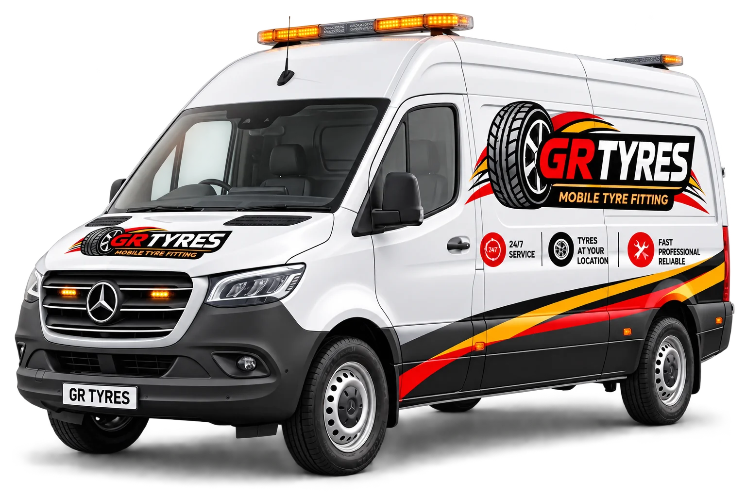 GR Tyres mobile tyre fitting van